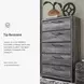 Baystorm Gray 5 Drawer Chest