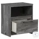 Baystorm Gray Youth Panel Bedroom Set with LED