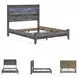 Baystorm Gray Queen Panel Bed