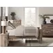 Keithland Brown 2 Drawer Nightstand with USB Charging