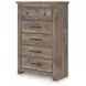 Keithland Brown 5 Drawer Chest