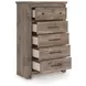 Keithland Brown 5 Drawer Chest