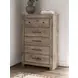 Keithland Brown 5 Drawer Chest