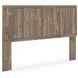 Keithland Brown King Panel Bed