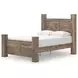 Keithland Brown Queen Poster Bed