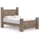 Keithland Brown Queen Poster Bed