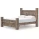 Keithland Brown King Poster Bed