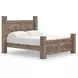 Keithland Brown King Poster Bed