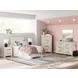 Lawroy Light Natural 6 Drawer Dresser and Rectangular Mirror
