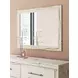Lawroy Light Natural 6 Drawer Dresser and Rectangular Mirror