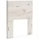 Lawroy Rustic White Twin Panel Headboard