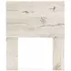 Lawroy Rustic White Twin Panel Headboard
