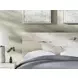 Lawroy Rustic White Queen Panel Headboard