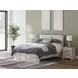 Lawroy Rustic White Queen Panel Headboard
