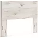 Lawroy Rustic White Queen Panel Headboard