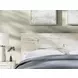 Lawroy Rustic White King Panel Headboard