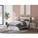 Lawroy Rustic White Full Panel Headboard