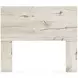 Lawroy Rustic White Full Panel Headboard