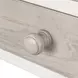 Islamorada Dapple Gray and Blanc Rectangular Console Table with USB Charging