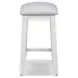 Islamorada Dapple Gray Performance Fabric Upholstered Backless Counter Height Stool