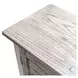 Island Haven Dapple Grey 4 Door Credenza