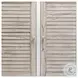 Island Haven Dapple Grey 4 Door Credenza