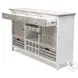Island Haven Dapple Grey and Blanc 2 Door Sideboard