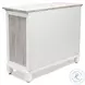 Island Haven Dapple Grey and Blanc 4 Drawer Chest