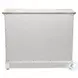 Island Haven Dapple Grey and Blanc 4 Drawer Chest