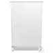 Island Haven Dapple Grey and Blanc 5 Drawer Chest
