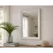 Island Haven White Rectangular Dresser Mirror