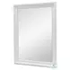 Island Haven White Rectangular Dresser Mirror