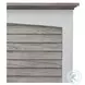 Island Haven Dapple Grey and Blanc King Headboard