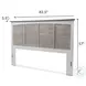 Island Haven Dapple Grey and Blanc King Headboard