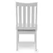 Island Haven Dapple Grey and Blanc 48" Desk and Chair Set