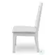 Island Haven Dapple Grey and Blanc 48" Desk and Chair Set