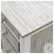 Island Haven Dapple Grey and Blanc 48" Desk and Chair Set