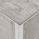 Islamorada Dapple Gray and Blanc Queen Storage Cabinet Bed with Mattress and USB Charging