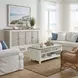 Islamorada Dapple Gray and Blanc Queen Storage Cabinet Bed with Mattress and USB Charging