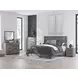 Urbanoore Brown Gray King Storage Panel Bed