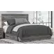 Urbanoore Brown Gray King Panel Bed with Storage