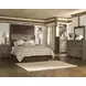 Juararo Dark Brown 6 Drawer Dresser and Rectangular Mirror