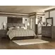 Juararo Dark Brown 6 Drawer Dresser and Rectangular Mirror