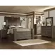 Juararo Dark Brown 6 Drawer Dresser and Rectangular Mirror