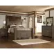 Juararo Dark Brown 6 Drawer Dresser and Rectangular Mirror