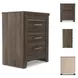 Juararo Dark Brown Nightstand