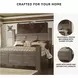 Juararo Dark Brown King Poster Bed