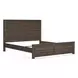 Juararo Dark Brown California King Panel Bed