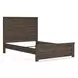 Juararo Dark Brown Queen Panel Bed