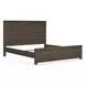Juararo Dark Brown King Panel Bed